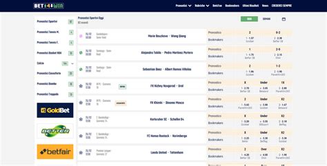 bet4win forum|pronostici oggi.